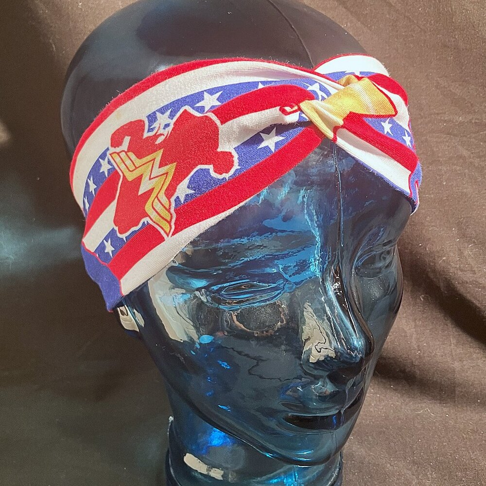 Wonder Woman Handmade Twisted Knot Headband